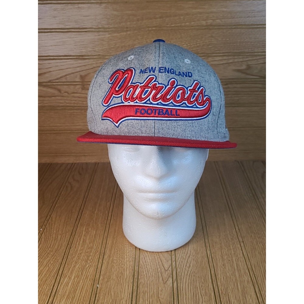 New England Patriots NFL Football Baseball Hat Cap Snapback by Mitchell & Ness